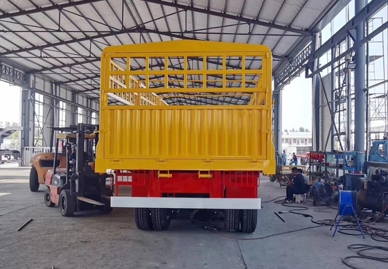 3 Ejes Transporte agrícola Hortalizas Auto-dumping de granos Cercas de estacas Semirremolque