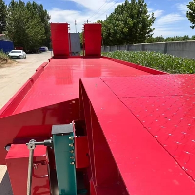 80 toneladas desmontable cuello de ganso cargadores bajos lowboy semirremolque con grado de trabajo pesado
