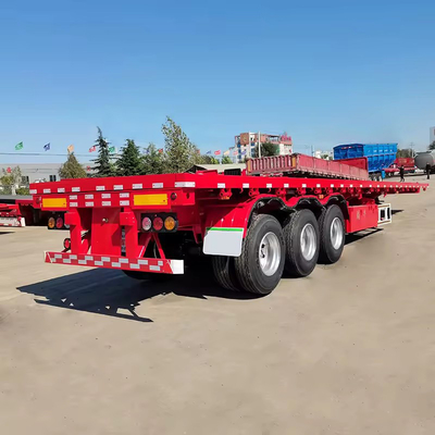 Transporte con neumáticos 12r22.5 y chasis de esqueleto de hierro