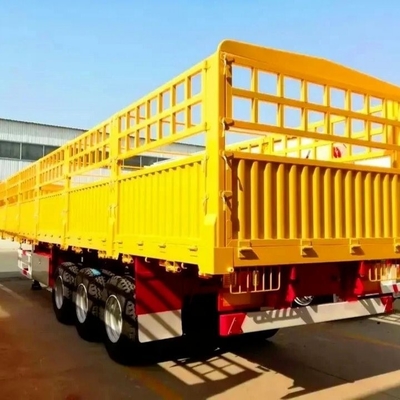 Semirremolque de tipo furgoneta de 3 ejes y 4 ejes para el transporte de mercancías y carga