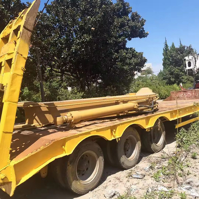 20 toneladas de transporte industrial de carga pesada plataforma plana de cama baja completa remolque sin ABS