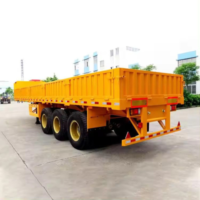 Semiremolque de acero carbono de 40 pies y 80 toneladas para transporte de contenedores personalizado