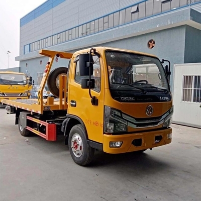 3 toneladas de carga ligera I-Suzu Kv100 4X2 deslizamiento de cama plana Recuperación remolcador para Kirguistán