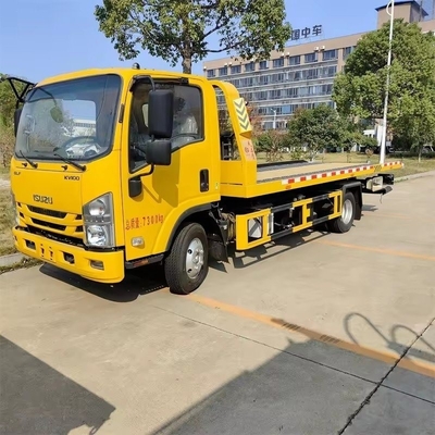 4*2 Wrecker Road Block Flatbed Cargo Tow Truck para el apoyo técnico en línea y el mercado