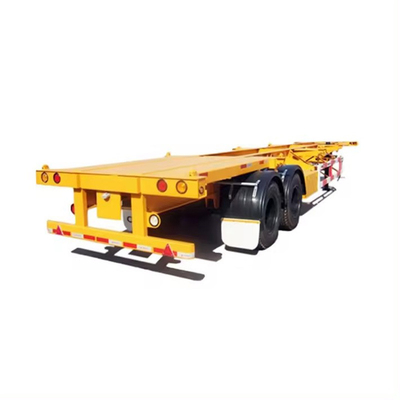 30 toneladas de remolque de cama plana baja 2.3 Número de eje adecuado para el transporte de larga distancia