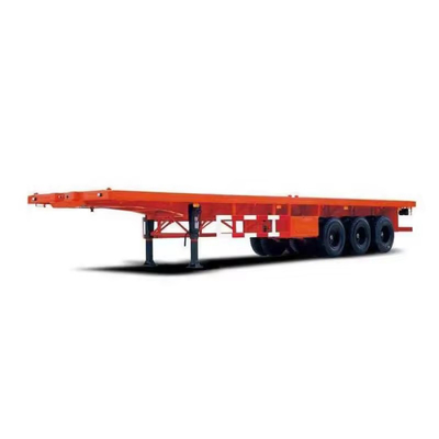 40 toneladas 45 toneladas 50 toneladas de semirremolque de lecho bajo para el transporte de carga pesada a un precio asequible