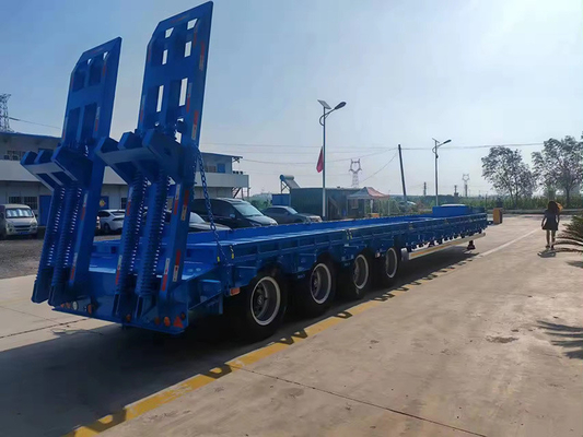 35 toneladas 2 ejes Camión utilitario de cama baja sin sistema de frenado ABS