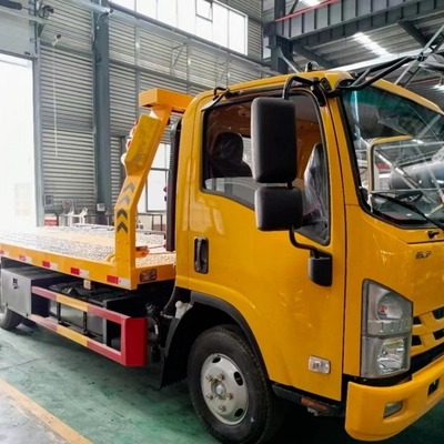 5tons 8 C Semi-inclinado deslizante de la placa de bloqueo de la carretera para 4X2 cama plana de recuperación del camión