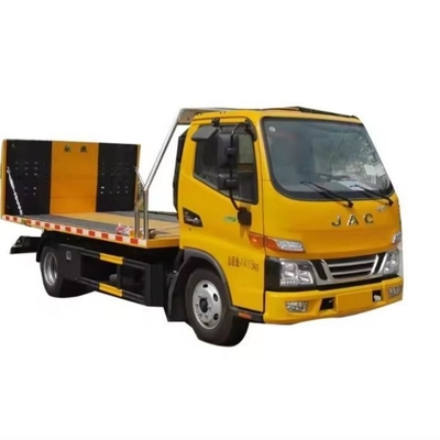 Dongfeng 8 10 toneladas peso de remolque Euro III IV V diesel 21m 5 toneladas gancho de recuperación camión de remolque de cama plana