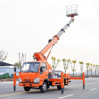 Plataforma de trabajo aérea telescópica de 22 m 4X2 personalizable Vehículo camión personalizable