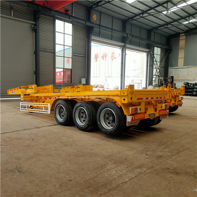 Camión de montaje de varios ejes con cama plana y cama baja Trailers Loader Camión de cama plana Semi-trailer Trailers 1820mm