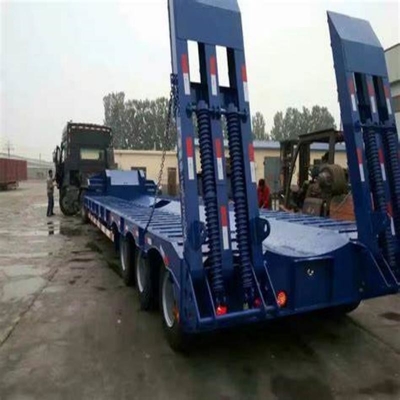 Camión de montaje de varios ejes con cama plana y cama baja Trailers Loader Camión de cama plana Semi-trailer Trailers 1820mm