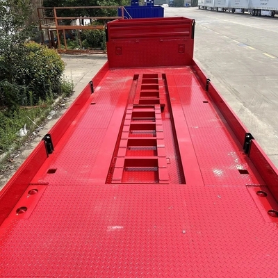 Remolque de piso plano de 60 a 80 toneladas semirremolque de peso ligero y banda de rodadura de 1820 mm