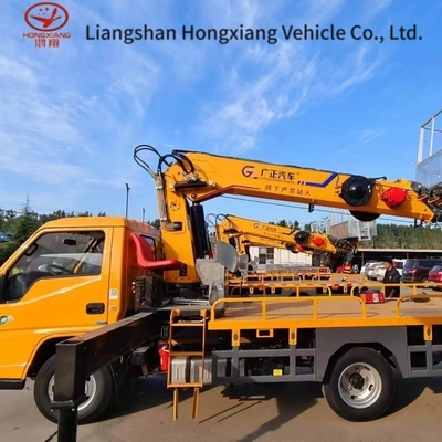Plataforma de trabajo de gran altitud Dongfeng 16m Camión aéreo grúa Camión con motor Weichai