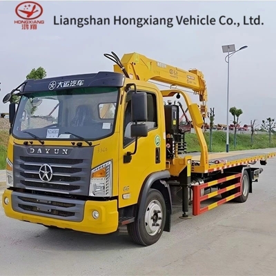 Plataforma de trabajo de gran altitud Dongfeng 16m Camión aéreo grúa Camión con motor Weichai