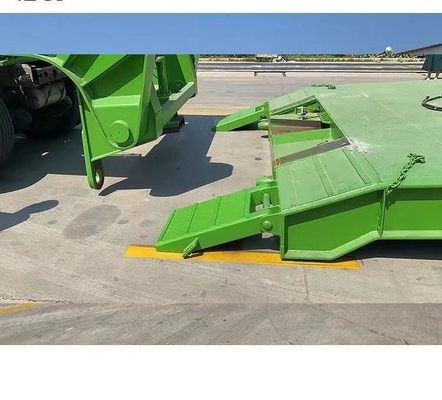 50 toneladas de carga verde camión remolque 3 4 eje personalización 1 año servicio postventa