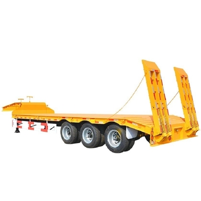 No automotriz, remolque plano bajo para transporte de mercancías pesadas