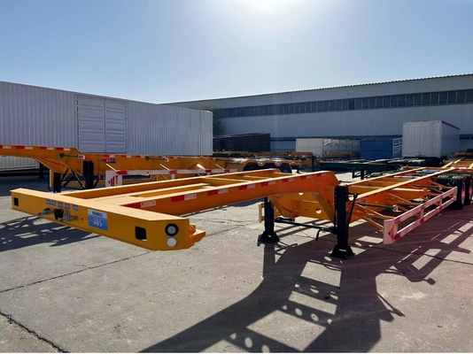 Sistema de frenado de doble línea diseño de semirremolque para contenedores 20/40/45 FT