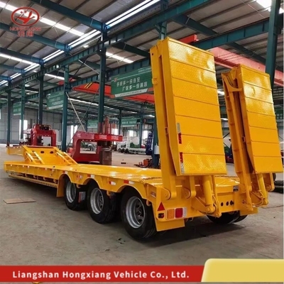 Remolque semi-absorbible extensible con 8 neumáticos para el transporte de carga pesada