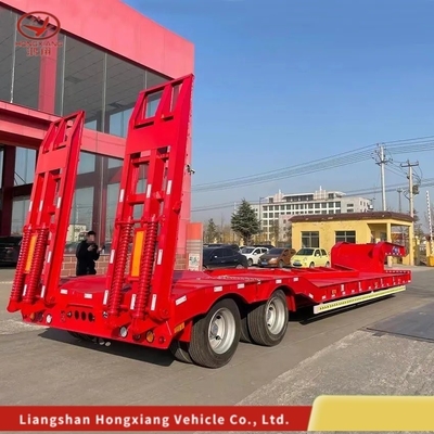 Remolque semi-absorbible extensible con 8 neumáticos para el transporte de carga pesada