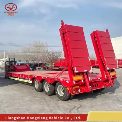 Remolque semi-absorbible extensible con 8 neumáticos para el transporte de carga pesada