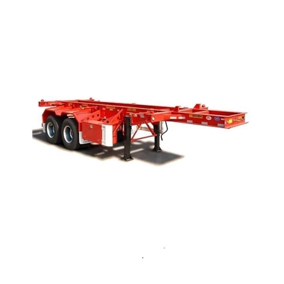 Chasis de contenedor de 3 ejes 40FT 20FT esqueleto camión semi-remolque con 2 ejes