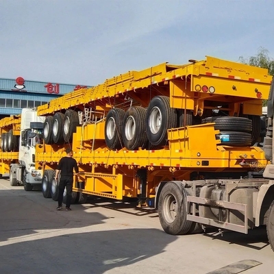 Semirremolque de transporte de carga ligero de 3 ejes con valla lateral