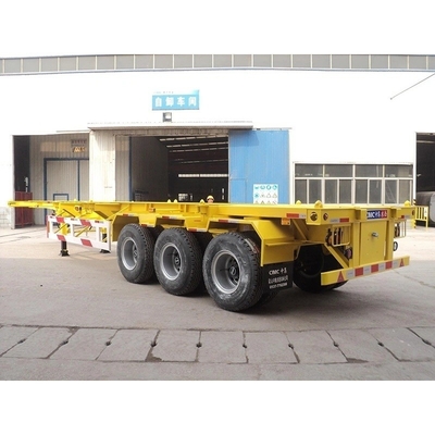 No. de neumático 8/12/16 Remolque de camión Lowboy para tractor/cargador lateral Contenedor de refrigeración/venta