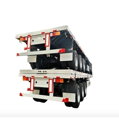 No. de neumático 8/12/16 Remolque de camión Lowboy para tractor/cargador lateral Contenedor de refrigeración/venta