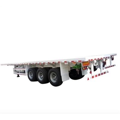 No. de neumático 8/12/16 Remolque de camión Lowboy para tractor/cargador lateral Contenedor de refrigeración/venta