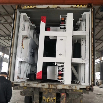 3 Ejes 40 FT Semi-remolque esqueleto de cama plana para semi-remolque de camión y competitivo