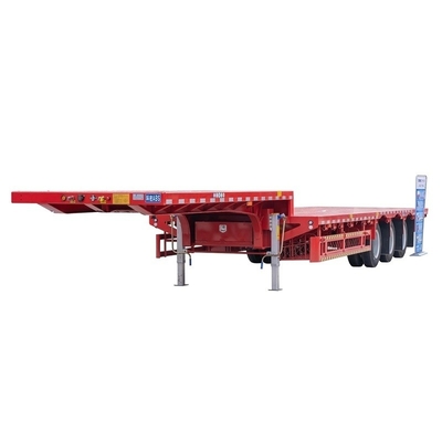 Grado de trabajo medio 3 Ejes 40FT Contenedor de esqueleto Semirremolque con color personalizado