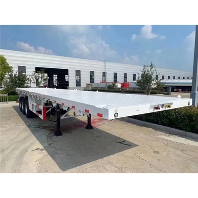 Grado de trabajo medio 3 Ejes 40FT Contenedor de esqueleto Semirremolque con color personalizado