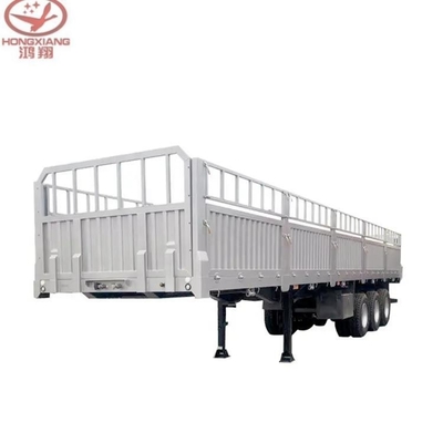1820 mm de banda de rodamiento tipo 3 Tri Axle Carga a granel 30t 50t Pared lateral de la cerca de carga de camiones remolques