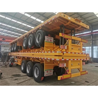 Personalización 3 Ejes 20FT/40FT Contenedor Esqueleto remolque para el tanque de combustible Semi-remolque
