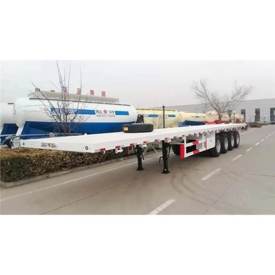 Contenedor de cerradura 20FT 40FT Contenedor de marco esqueleto Semi remolque con 5,5 toneladas de capacidad
