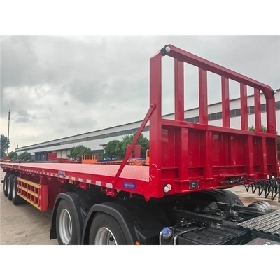 Contenedor de cerradura 20FT 40FT Contenedor de marco esqueleto Semi remolque con 5,5 toneladas de capacidad