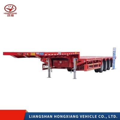 3 Ejes 40FT Semi remolque esqueleto Color personalizable y 1 año de servicio postventa