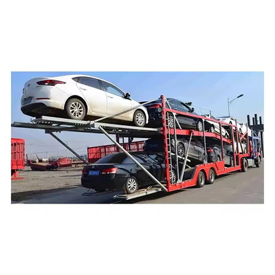 Semi-remolque de acero de doble cubierta, vehículo de transporte de vehículos de transporte, semirremolque EHL9400TPB