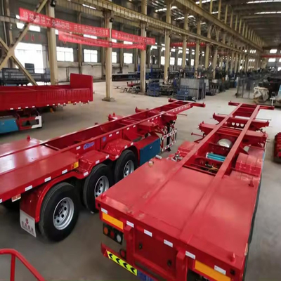 Semirremolque y acero duradero para sus necesidades de transporte