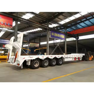 Remolque trasero de descarga ligero remolque de inclinación con y grado de acero