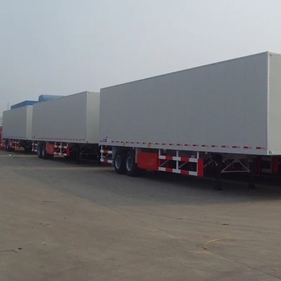 EHL9400TPB Sistema de freno de aire doble Semirremolque para el transporte rápido de cajas calientes 3-4