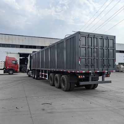 EHL9400TPB Sistema de freno de aire doble Semirremolque para el transporte rápido de cajas calientes 3-4