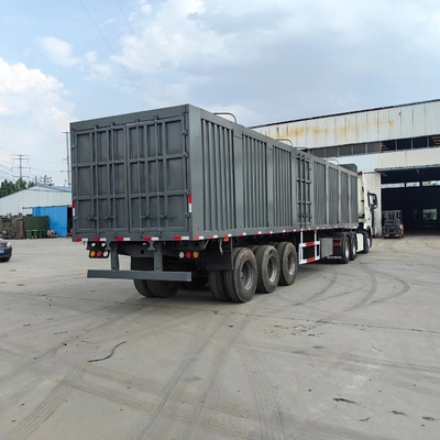 EHL9400TPB Sistema de freno de aire doble Semirremolque para el transporte rápido de cajas calientes 3-4