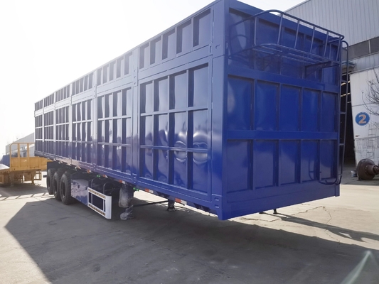 3 Ejes 40-100 toneladas Caja Semirremolque No auto-dumping 1 año Servicio postventa