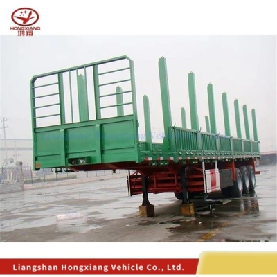 40FT 3 Ejes Esqueleto Trailer Marco Trailer de cama plana Sistema de frenado de doble línea inmovilizar