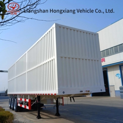 No auto-dumping 2/3 Ejes 40 toneladas furgoneta caja cortina lateral vehículo camión semirremolque
