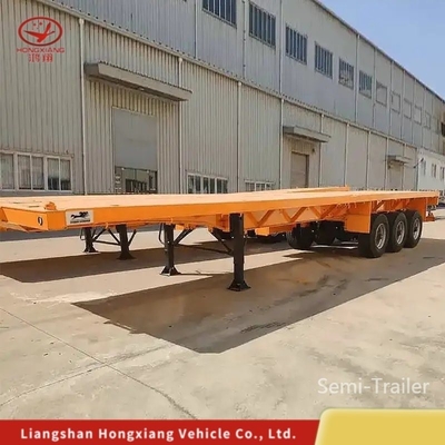 Esqueleto de 40 pies de largo/tractor de esqueleto Tri eje camión extensible remolques contenedores chasis semirremolque