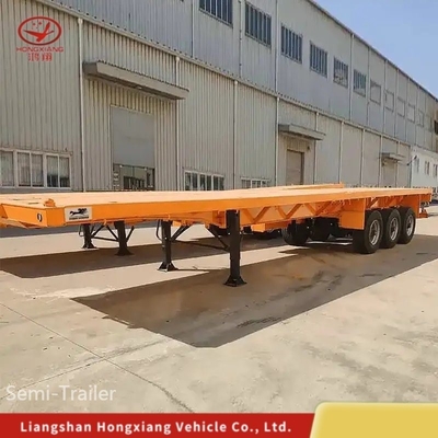 3 ejes 40FT Contenedor Chasis esqueleto Semirremolque para fácil carga y descarga