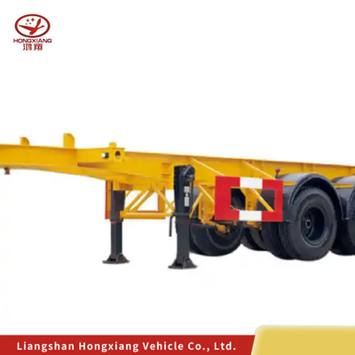 Colour Vehículo Contenedor principal Transporte de remolque usado Ejes esqueleto Semirremolque